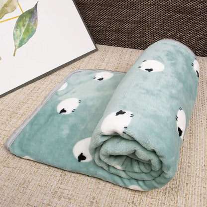 Couverture en Flanelle Douce pour Chien