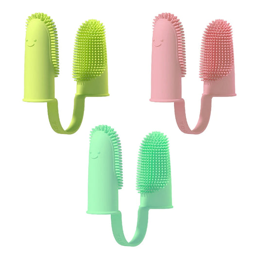 Double Brosse à dent en silcone pour Chien