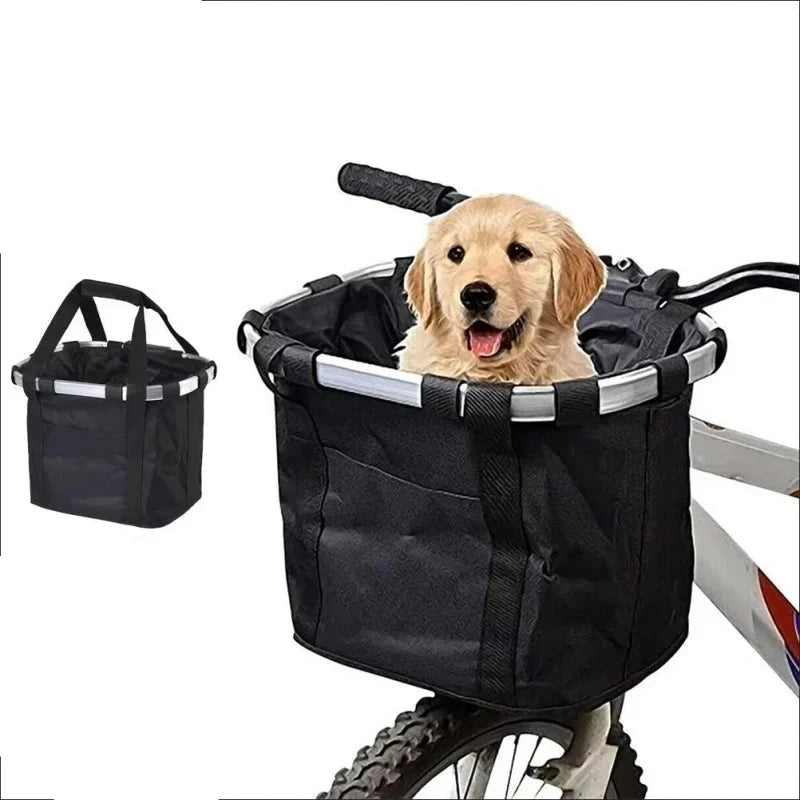 Panier petit Chien pour avant de Vélo