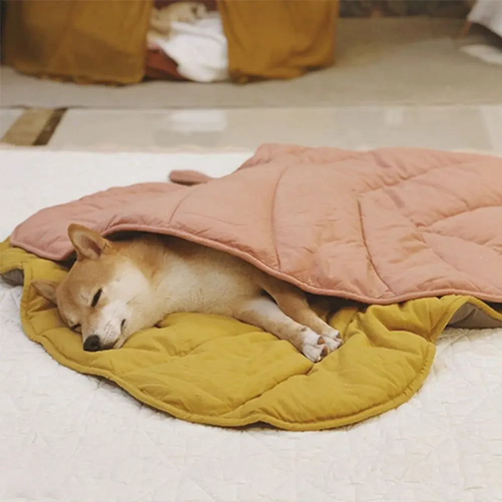 Tapis Rafraichissant pour Chien en forme de Feuille