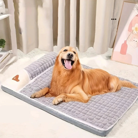 Tapis XXL pour Chien avec Oreiller Cervicale