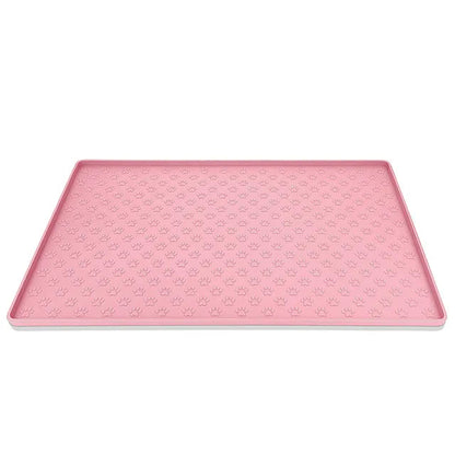 Tapis d'alimentation imperméable en Silicone