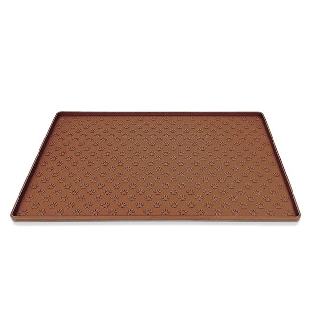 Tapis d'alimentation imperméable en Silicone