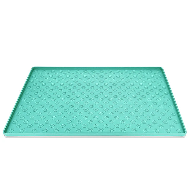 Tapis d'alimentation imperméable en Silicone